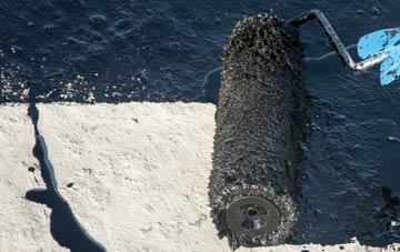 Fence liquid sealant waterproofing